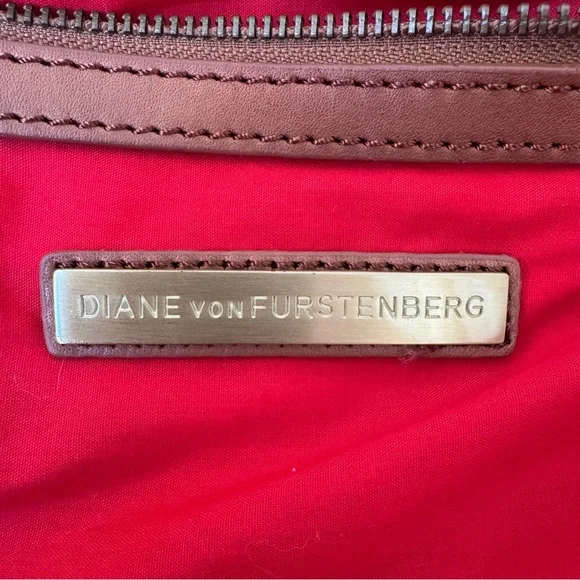 Vintage Diane Von Fürstenberg large canvas weekender/duffel/tote bag - Picture 5 of 12